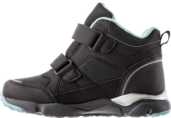 Ботинки из экокожи для мальчика / Черный / 34