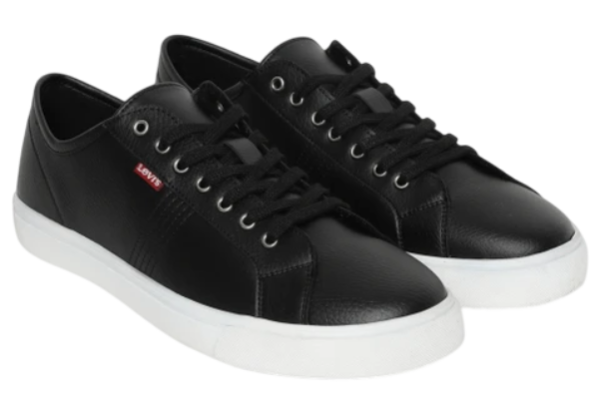 Кроссовки мужские / Черно-белый / 39