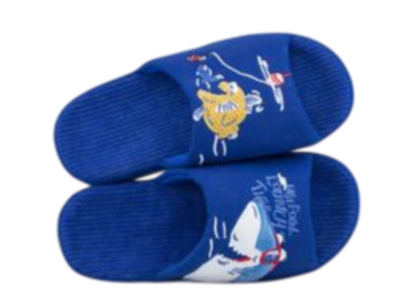 Тапочки открытые для мальчика / Синий / 36