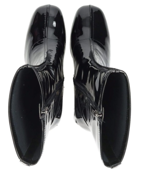 Ботинки лакированные женские / Черный / 40