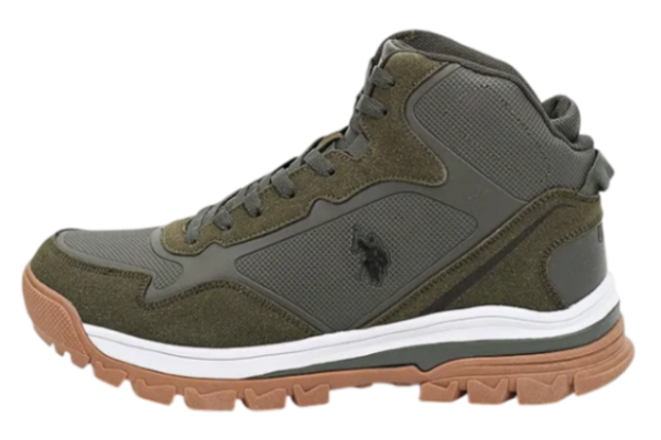 Ботинки спортивные мужские / Зеленый / 44