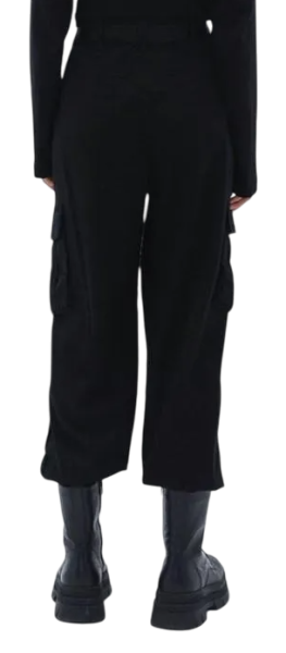 Брюки карго женские / Черный / 46