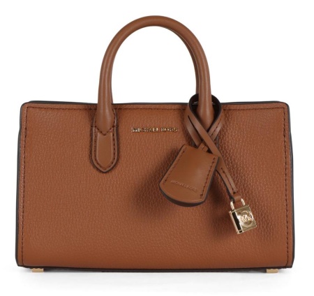 Сумка Scarlett из зернистой кожи / Коричневый / M