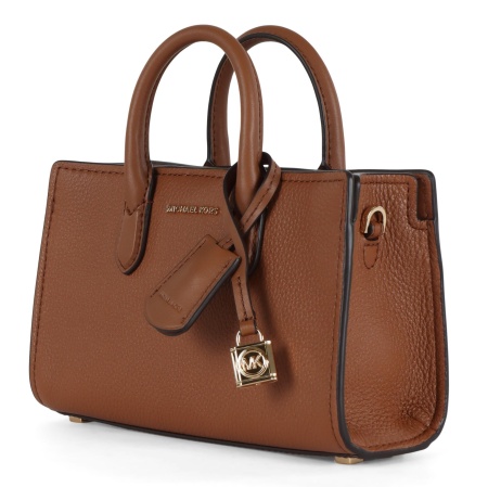 Сумка Scarlett из зернистой кожи / Коричневый / M