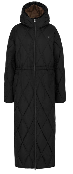 Пальто пуховое женское / Черный / 48