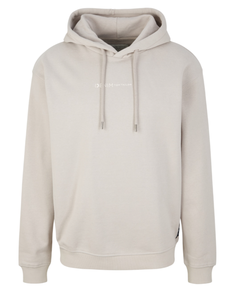 Худи с логотипом мужское / Бежевый / 46