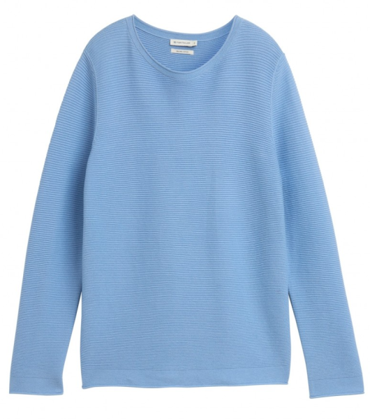 Джемпер хлопковый женский / Синий / 46