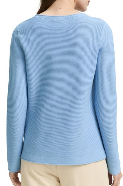 Джемпер хлопковый женский / Синий / 46