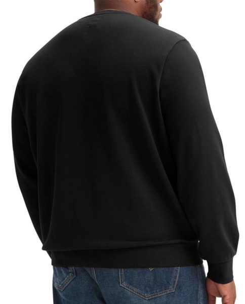 Свитшот хлопковый мужской / Черный / 58