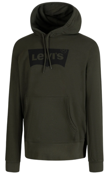 Худи с логотипом мужское / Зеленый / 52