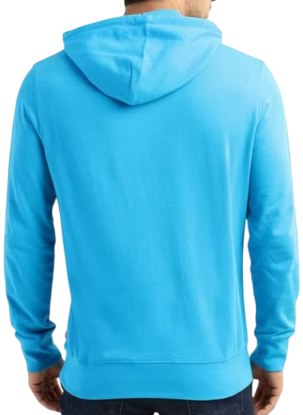 Худи с принтом мужское / Синий / 50