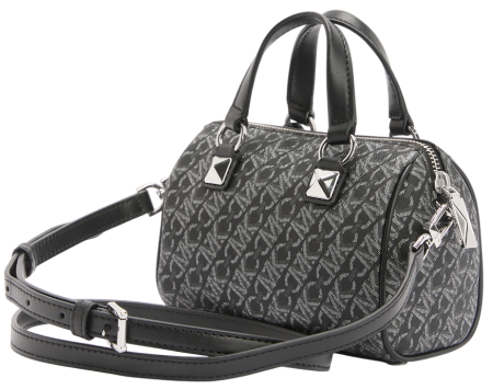 Сумка мини с фирменным логотипом / Черный / S