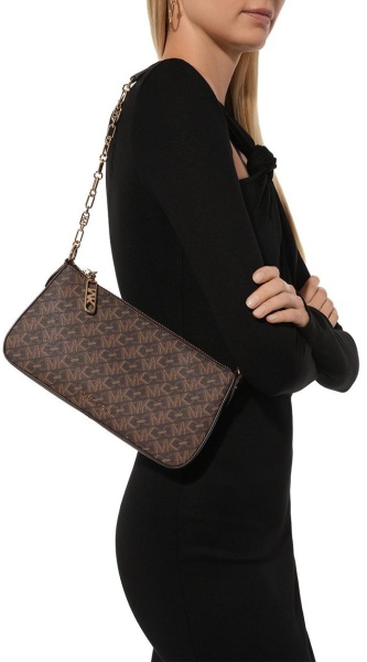 Сумка Empire с фирменным логотипом / Коричневый / S