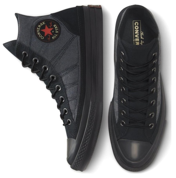 Кеды высокие унисекс / Черный / 37