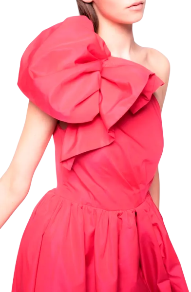 Платье-мини женское / Розовый / 44