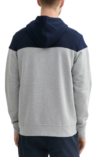 Толстовка с капюшоном мужская / Серый / 48