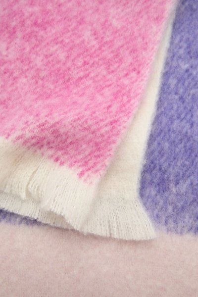 Шарф с шерстью женский / Синий / ONE SIZE