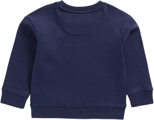 Свитшот с принтом для мальчика / Тёмно-синий / 110