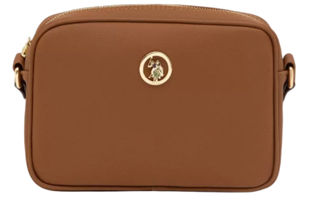 Сумка с фирменным логотипом женская / Коричневый / ONE SIZE