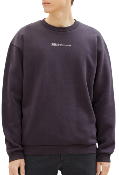 Свитшот с логотипом мужской / Серый / 50