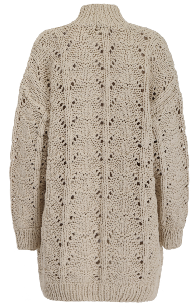 Кардиган удлиненный женский / Серый / 40