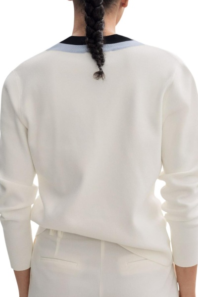 Джемпер из смесовой вискозы женский / Молочный / 50