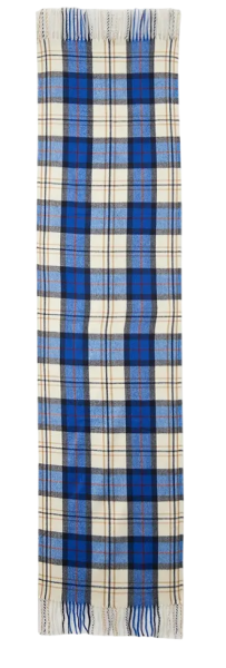 Шарф с принтом женский / Синий / ONE SIZE