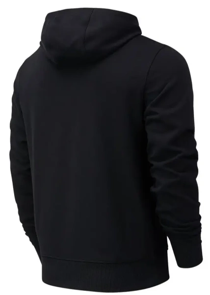 Худи с логотипом мужское / Черный / 44