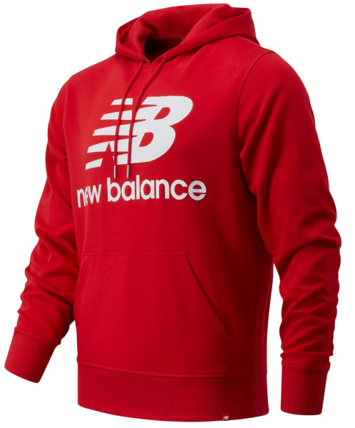 Худи с логотипом мужское / Красный / 46