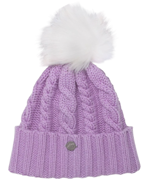 Шапка из шерсти женская / Фиолетовый / ONE SIZE