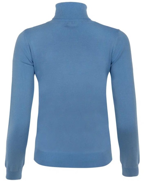 Водолазка базовая женская / Голубой / 44