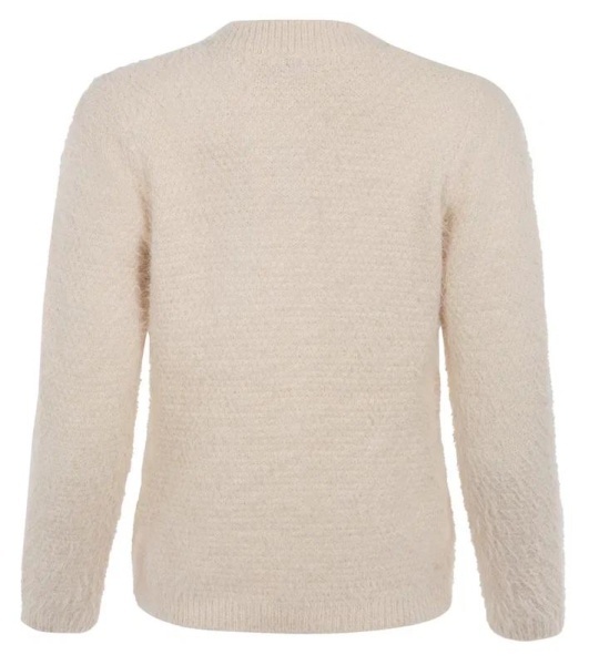 Кардиган на пуговицах женский / Молочный / 44