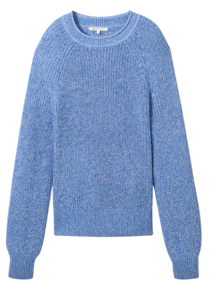 Джемпер прямого кроя женский / Синий / 46