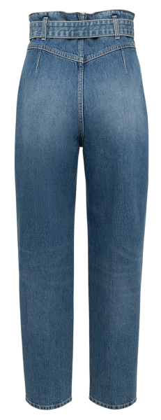 Джинсы зауженные женские / Синий / 42