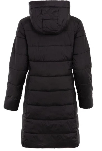 Пальто с капюшоном женское / Черный / 46