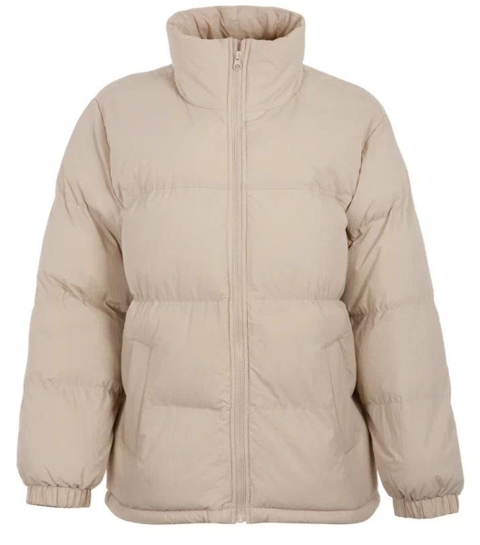 Куртка стеганая женская / Бежевый / 44