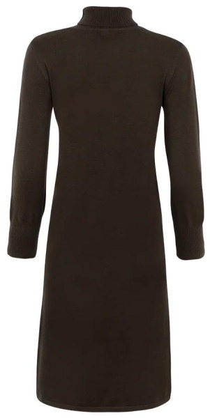 Платье с длинным рукавом женское / Зеленый / 46