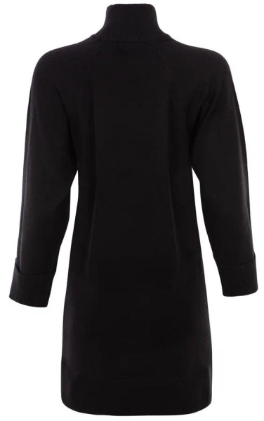 Платье с длинным рукавом женское / Черный / 52