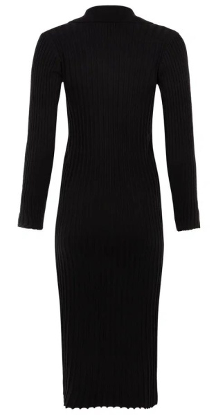 Платье миди женское / Черный / 48