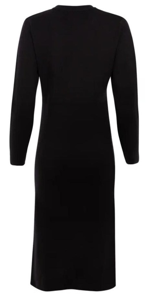 Платье миди женское / Черный / 48