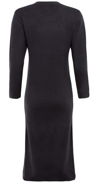 Платье миди женское / Темно-серый / 44