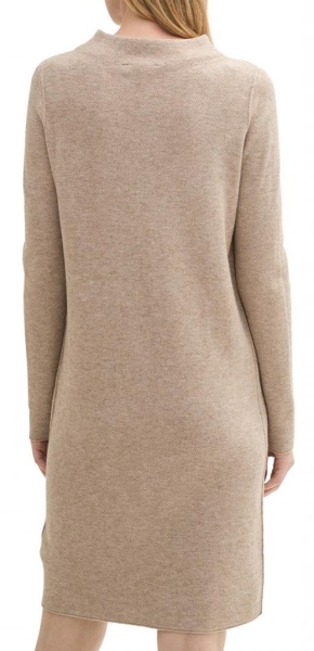 Платье с длинным рукавом женское / Коричневый / 48