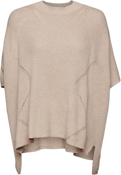 Джемпер свободного кроя женский / Бежевый / 44