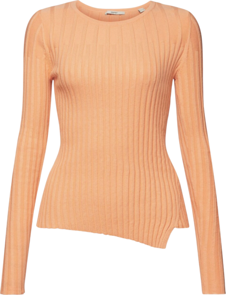 Джемпер приталенного кроя женский / Коралловый / 48