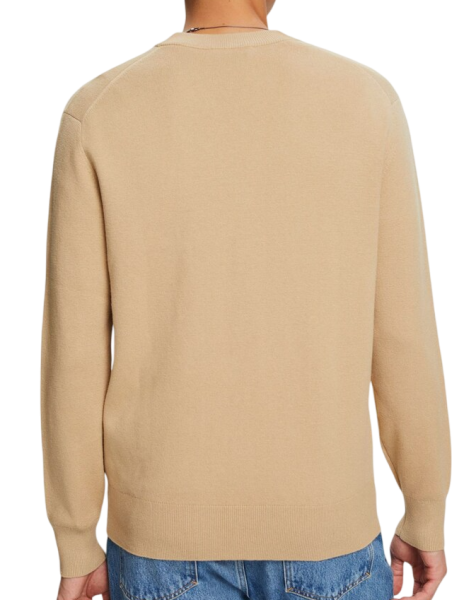 Кардиган прямого кроя мужской / Бежевый / 48