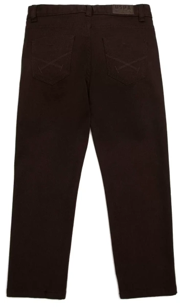 Брюки с логотипом для мальчика / Черный / 128