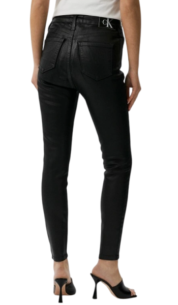 Джинсы Skinny с напылением женские / Черный / 40