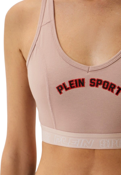 Топ спортивный с принтом женский / Розовый / 44