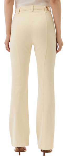 Джинсы со стразами женские / Белый / 42