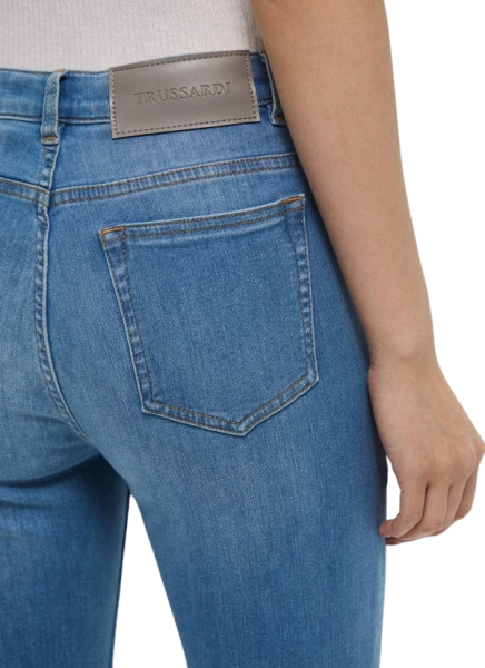 Джинсы Skinny Fit женские / Голубой / 40